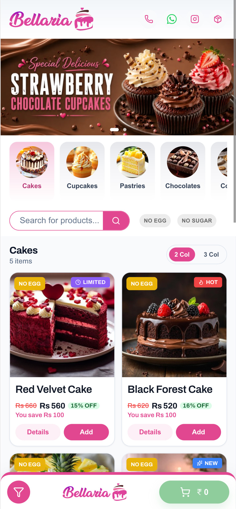Bakery Demo Store